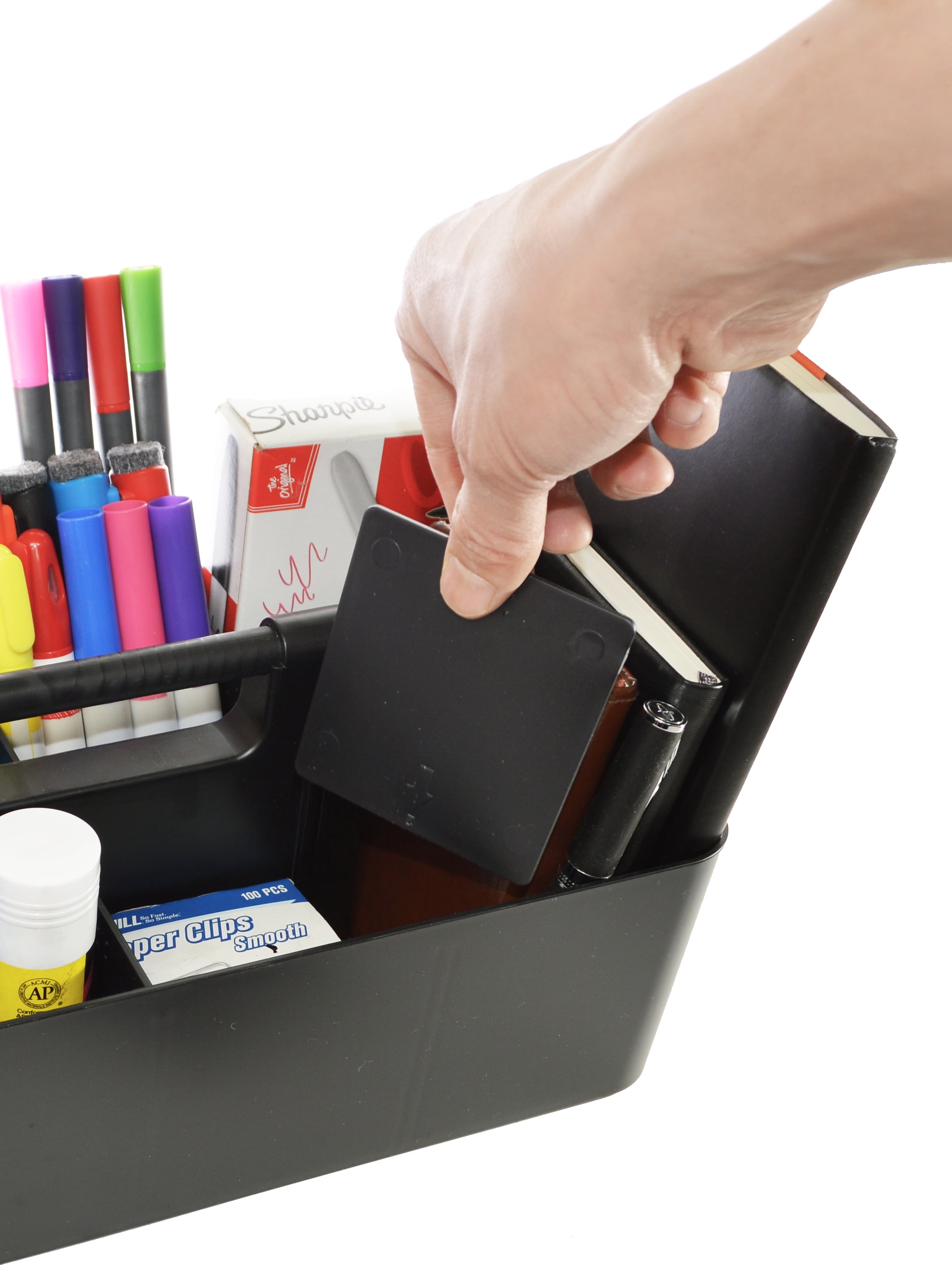 Enjoy Organizer Plastic 8-Compartment Desktop Organizer, 10 Count, 1 Pack