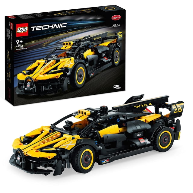 Coche de juguete LEGO Technic Bugatti Le Bolide 42151 para niños mayores de 9 años