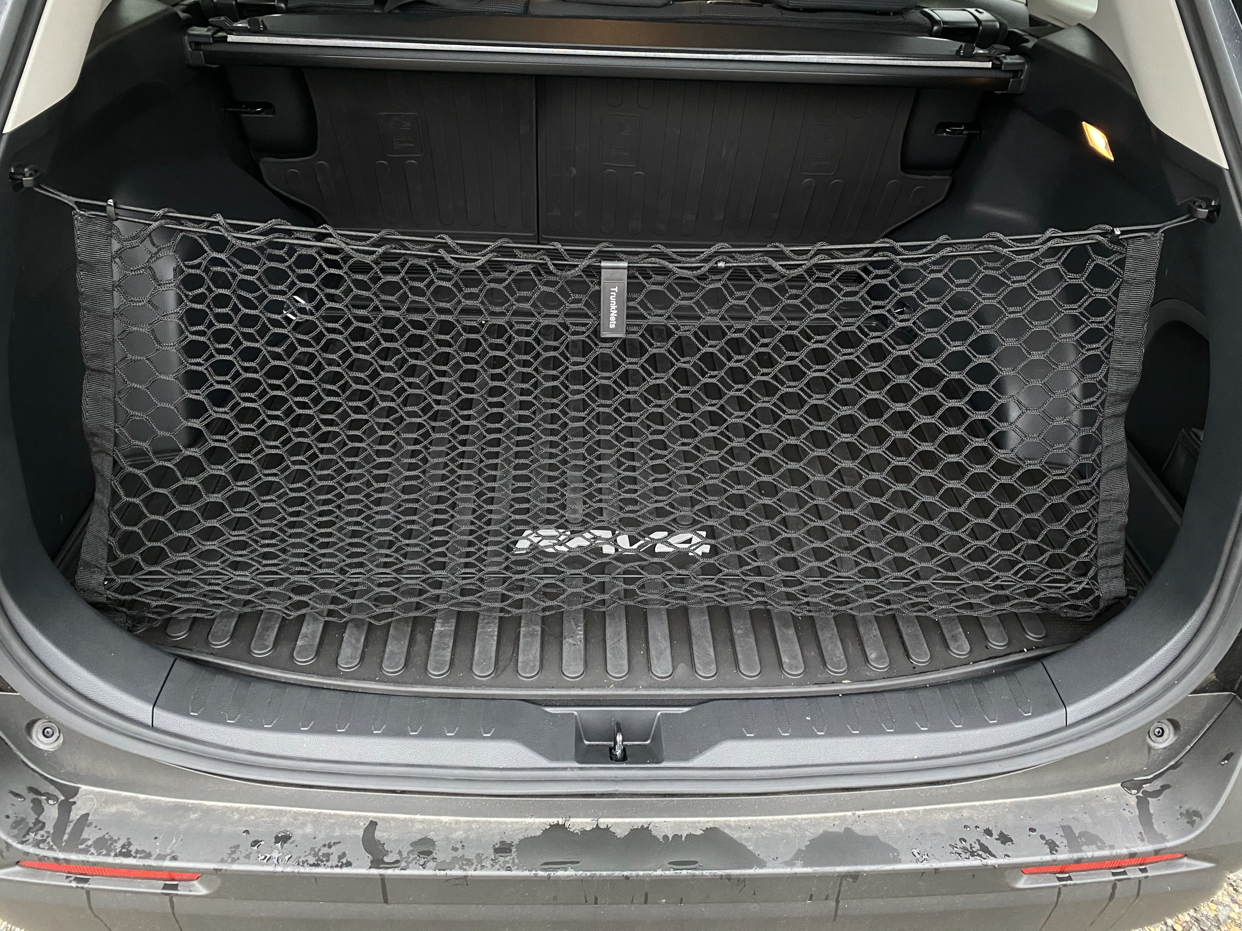 Envelope Style Trunk Cargo Net for Toyota RAV4 Rav4 Hybrid Prime LE XLE