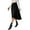 Black, variant on Aayomet Tulle Skirts For Women Women's High Waist Pleated Skirt A line Swing Midi Skirt,Black S