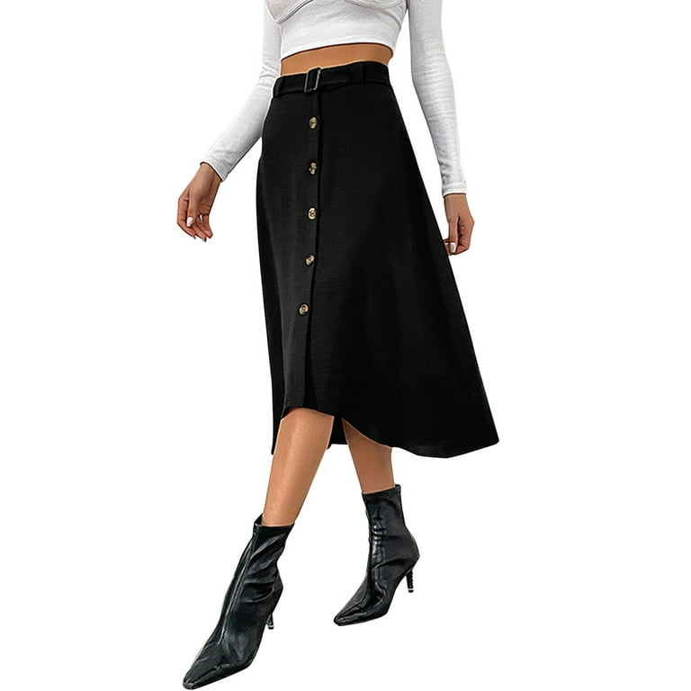 Midi skirt clearance with pockets 2x