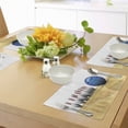 thumbnail image 4 of Ambesonne Bowling Party Place Mats Set of 4, Objects on Floor, Standard Size, Blue Pale Brown White, 4 of 6
