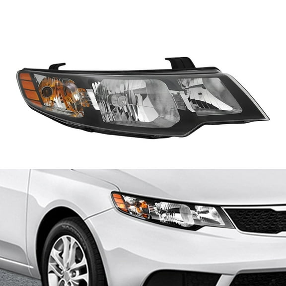 Right Side Halogen Headlight Lamp Assembly For 2010-2013 Kia Forte Koup/Forte