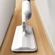 thumbnail image 2 of Trapeador de piso con rociador 360° - 3 paños microfibra + raspador incluido, tanque de 350ml para líquidos (blanco, diseño colgable) - Ideal para pisos, muebles y rincones difíciles, 2 of 6
