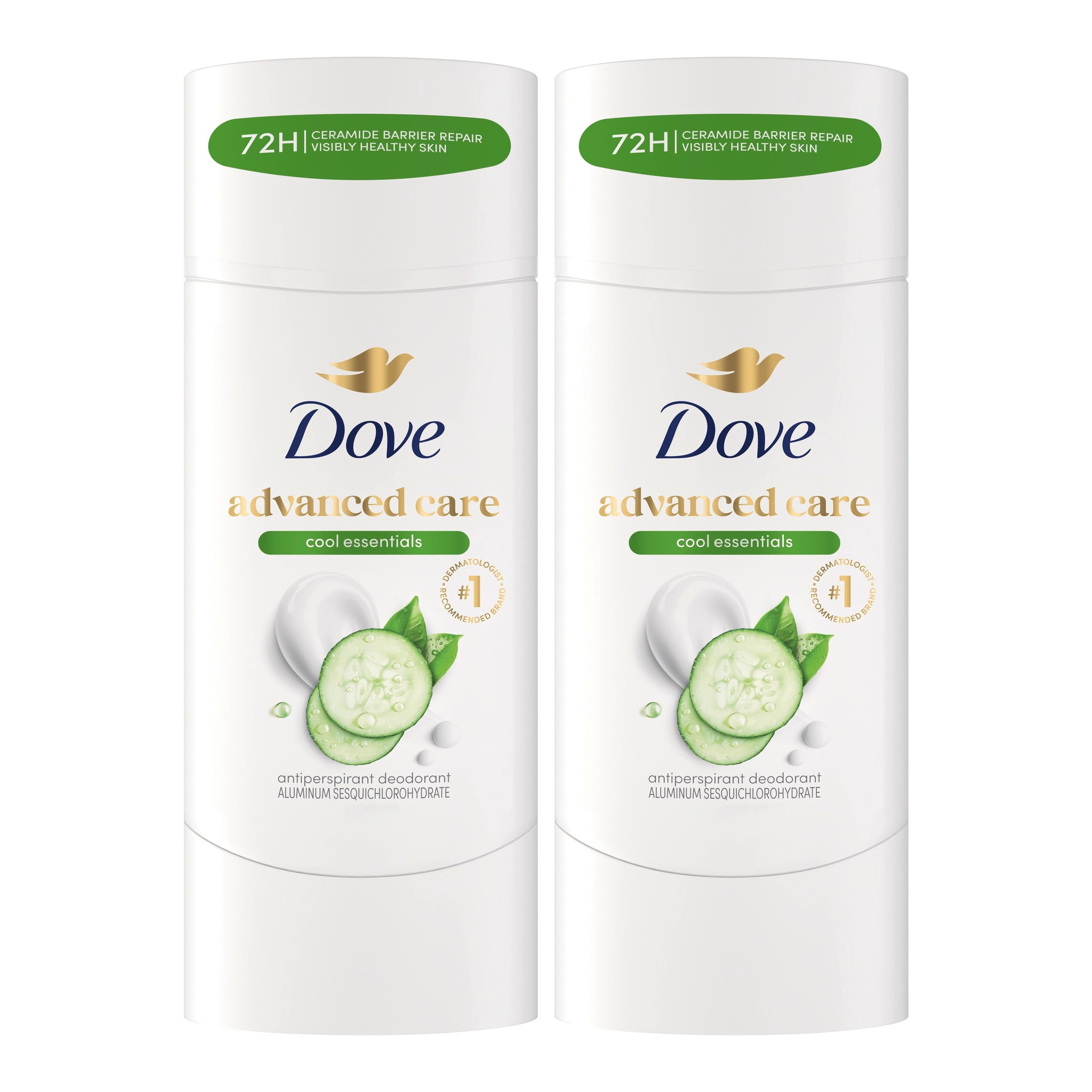 Dove Original Clean Antiperspirant Deodorant 2.6 oz Twin Pack