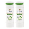 thumbnail image 4 of (2 pack) Dove Advanced Care Antiperspirant Deodorant Stick for 72-Hour Odor Protection Cool Essentials Pro-Ceramide Technology, 2.6 oz Twin Pack, 4 of 15