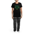 thumbnail image 4 of CafePress - Luckycharm Women's Dark Pajamas - Women's Short Sleeve Print T-Shirt and Pants Dark Cotton Pajama Set, 4 of 7