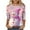 25 Multicolor, variant on Weiqiqre Women's Tops 3/4 Length Sleeve Loose Fit Crewneck T Shirts Cute Christmas Three Quarter Length Tunic Tops