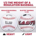 thumbnail image 4 of Set de 3 Pelotas de Béisbol Franklin Sports Blaster con Núcleo de Espuma Ligera, 4 of 8