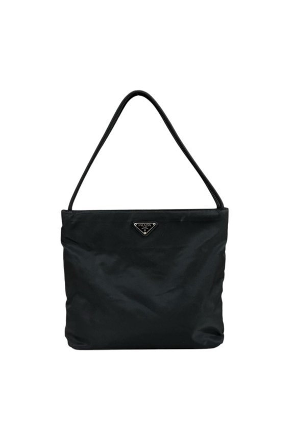 Pre-Owned Prada Tote Bag Handbag Nylon B6242 Black Women's PRADA