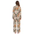 thumbnail image 3 of FORMRS Womens Pajama Set Long Sleeve Top and Pants with Pockets Soft Comfy Lounge Sleepwear, Sizes S-2XL, Rustic Floral, 3 of 7