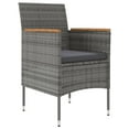 thumbnail image 4 of vidaXL Patio Dining Set Outdoor Dining Set Table and Chair Set for Garden, 4 of 5