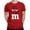 A-Red, variant on T Shirts for Men Spring and Autumn Cartoon Print Short Sleeve Round Neck Bottoming Blouse