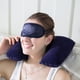 thumbnail image 3 of Almohada Inflable Ligera Portátil Para El Cuello En Forma De U, Cojín De Aire Suave Para Reposacabezas, Viaje, Azul Oscuro, 3 of 7