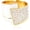 White, variant on Stylish Rhinestone Bracelet Cuff Bracelets Stretch Bracelets Sparkly Hand Chain Wedding Parties Jewelry Accessories for Women
