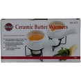 thumbnail image 3 of Norpro Ceramic Butter Warmers, Set of 2, 1/3 cup/3 oz, White, 3 of 3