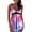 Pink, variant on Swimsuits Women's High Waisted Bandeau Bikini Set,Fashion Puff Sleeve Swimwear Set Bathing Suits Pink,L