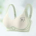 thumbnail image 4 of Bocqde Seamless Sport Bras for Women Plus Size Stretch Breathable Wire-Free Gathering Push Up Yoga Bra Rhinestones Soft Support Full Coverage Bra with Adjustable Strap, M-4XL, 4 of 5