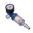 thumbnail image 2 of Spray Gun Air Regulator Aluminum Alloy Plastic In Line Water Trap Filter Tool for Pipe 1/4in Interface, 2 of 5