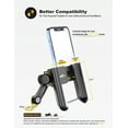 thumbnail image 4 of Grefay Motorcycle Phone Mount 1S Quick Release Anti Shake Motorbike Phone Holder for 3.5-7.0 Inch Smartphone for Motorcycle Mirror Phone Mount with 360° Rotatabe, 4 of 7