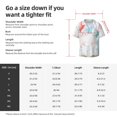 thumbnail image 5 of Fotbe Cute Elephant Camisa Estampada de Manga Corta para Hombre, Casual de Verano, Estilo Playero, Sin Arrugas-4X-Large, 5 of 5