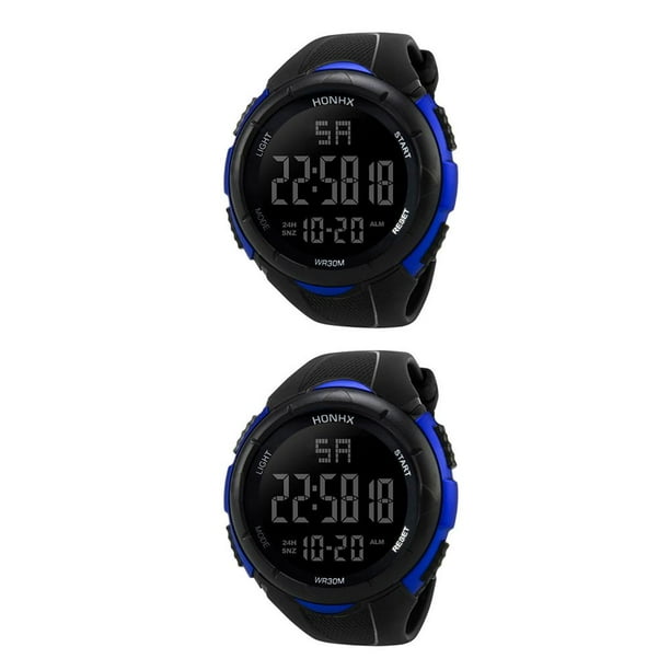 Minnieouse Man Watch Waterproof Stylish Sports Date Festival Electronic Home Gifts Indoor Wristwatch Display Outdoor Watches Birthday Type1 NO1