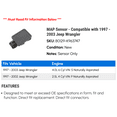 thumbnail image 2 of MAP Sensor - Compatible with 1997 - 2003 Jeep Wrangler 1998 1999 2000 2001 2002, 2 of 2