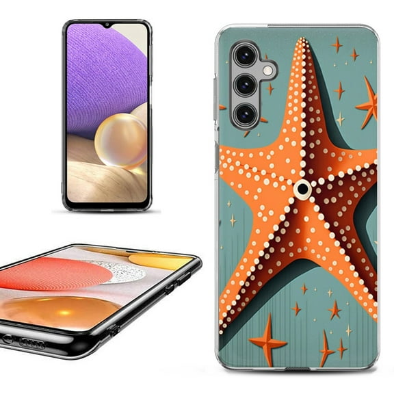 OneToughShield ® for Samsung Galaxy A14 5G Phone Case, Fashion Cover Case - Sea Star