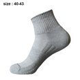 thumbnail image 2 of Calcetines deportivos de tobillo para mujer Calcetines bajos acolchados de algodón con etiqueta para correr, 2 of 5