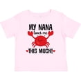 thumbnail image 3 of Inktastic Nana Loves Me Grandson Boys or Girls Baby T-Shirt, 3 of 5