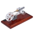 thumbnail image 4 of Modelo de motor Stirling, modelo de motor Stirling, juguete educativo de motor de vapor, modelo de motor Stirling DIY, estándares líderes en la industria, 4 of 12