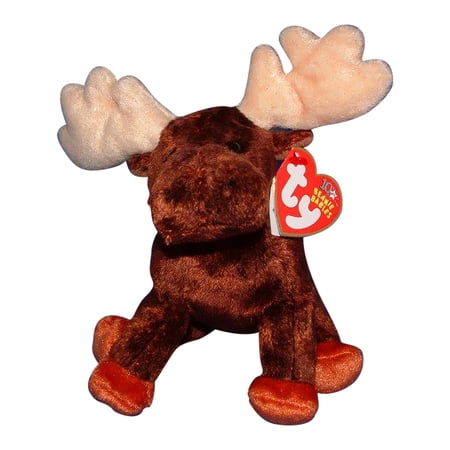 Ty Beanie Baby: Zeus the Moose | Stuffed Animal | MWMT price history on PriceWatchPro