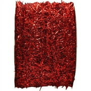 Holiday Time Tinsel, Red, 9'