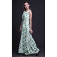 thumbnail image 4 of Bimba Robe Longue Maxi à Imprimé Teinture sur Nœuds pour Femmes, Tenue de Villégiature, Robe de Soirée - X-Grand, 4 of 6