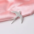 thumbnail image 6 of Minimalist Metal Swallow Pin Versatile Fashion Accessory For Everyday Style, 6 of 10