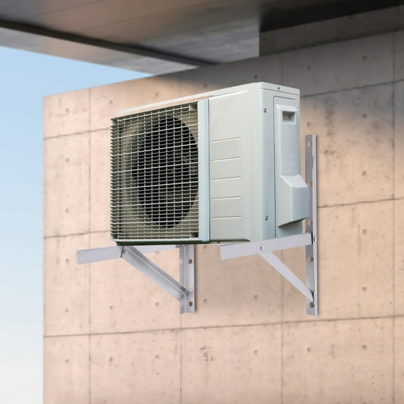 Wall Mounted Outdoor Bracket Fit Ductless Air Heat Pump or Mini Split AC Units