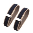 thumbnail image 4 of 2 soportes para mangas de camisa perfecl azul beis, 4 of 8