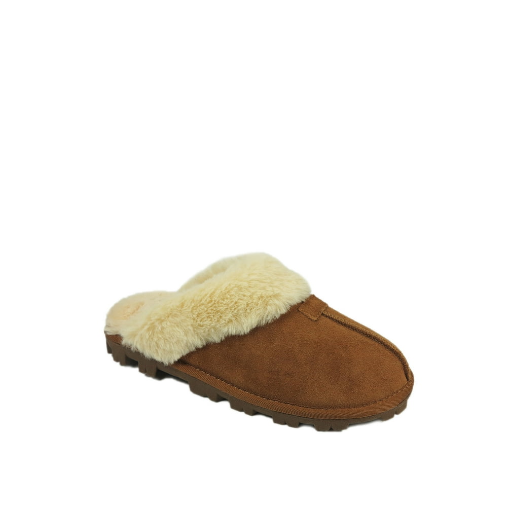 secret treasures classic suede clog slipper