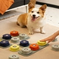 thumbnail image 1 of PENGXIANG Talking Pet Starter Set - 3 Piece Set Recordable Buttons for Dogs  Talking Dog Buttons  Teach Your Dog to Talk  Talking Pet  Dog Training Games  Dog Buttons for Communication, 1 of 7