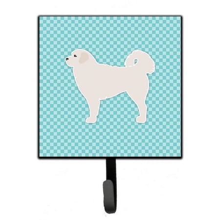 Polish Tatra Sheepdog Checkerboard Blue Leash or Key Holder