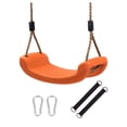 thumbnail image 2 of Asiento De Columpio Antideslizante Con Tablero Curvo, Columpio Para Patio, Jardín, Color Naranja, 2 of 9