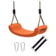 thumbnail image 2 of Asiento De Columpio Antideslizante Con Tablero Curvo, Columpio Para Patio, Jardín, Color Naranja, 2 of 9