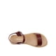 thumbnail image 3 of Sandalias planas con tira en el tobillo para mujer DREAM PAIRS marrón talla 9, 3 of 7