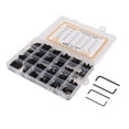 thumbnail image 3 of Screw Nut Washer Assortment, Clear Thread M2 M3 M4 M5 Black Socket Screw Nut Washer Kit With Storage Box For Communication Products, 3 of 8