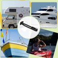 thumbnail image 4 of 2 Pack Boat Telescoping Ladder Rubber Strap Boarding Fixed Lock Belt Adjustable 3-Hole for Pontoon Boat Yacht Roof, 4 of 5