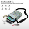 thumbnail image 7 of HELLHERO Flowers Shoulder Bag with Lightweight Messenger Bag Vintage Polyester, 7 of 7