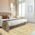 thumbnail image 4 of Washable Area Rugs 6x9 for Living Room Soft Modern Abstract Low Pile Floor Carpet for Bedroom Dining Room Home Office, Non-Shedding(Khaki), 4 of 7