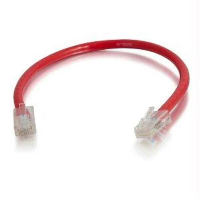 8ft Cat6 Non-booted Unshielded - utp - Câble de Raccordement de Réseau - Rouge -