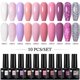 thumbnail image 2 of UR SUGAR 7ml 20/12/10Pcs Gel Nail Polish Set Spring Summer Colorful Glitter UV LED Gel Varnish Glass Plastic Bottle Manicures zhangyuxiang LED, 2 of 2