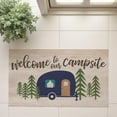 thumbnail image 2 of Personalization Mall Happy Campers Personalized Doormat, 20" x 35", 2 of 7